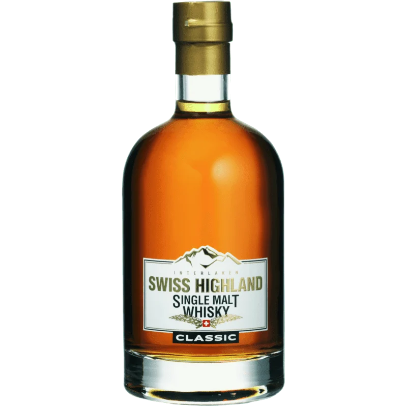 Whisky Swiss Higland Classic Single Malt Interlaken