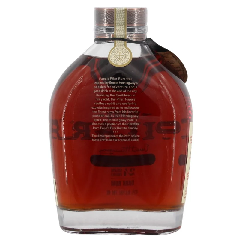 Papa's Pilar Rye Whiskey Barrel Finish Rum 43% 0,7l
