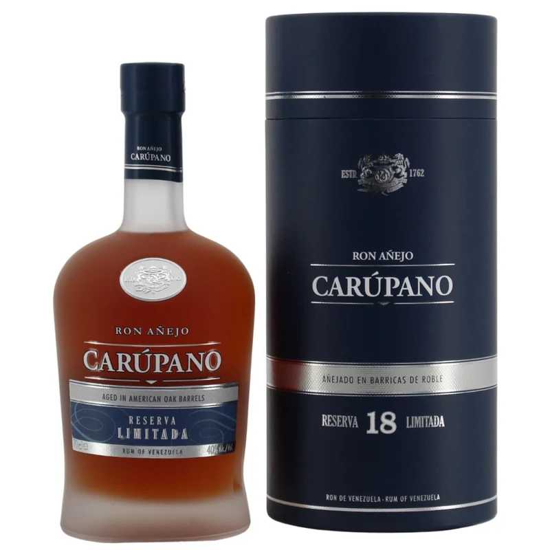 Ron Anejo Carupano Reserva Limitada 18 Jahre 40% 0,7l
