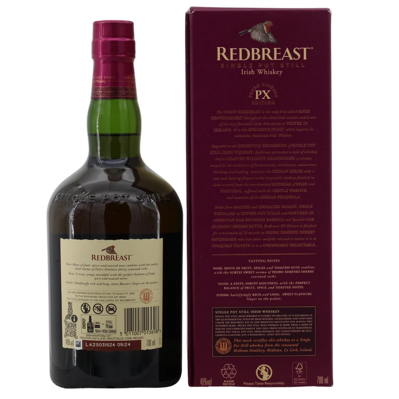 Redbreast PX Cask Cask Edition 46% 0,7l