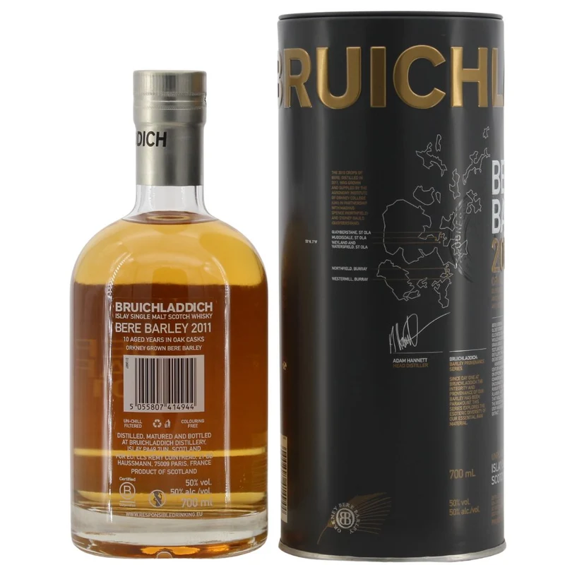 Bruichladdich Bere Barley 2011 50% 0,7l