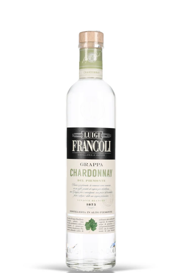 Luigi Francoli Grappa Chardonnay Del Piemonte 41.5% vol. 0.7l