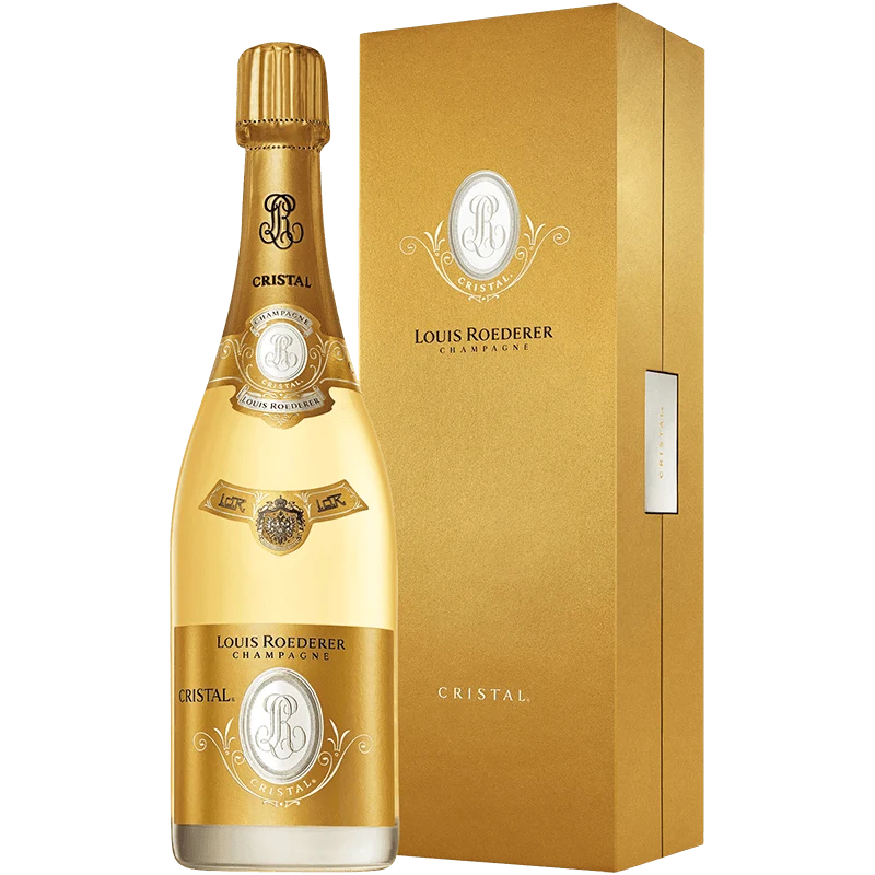 Champagner Cristal Brut AOC avec Étui