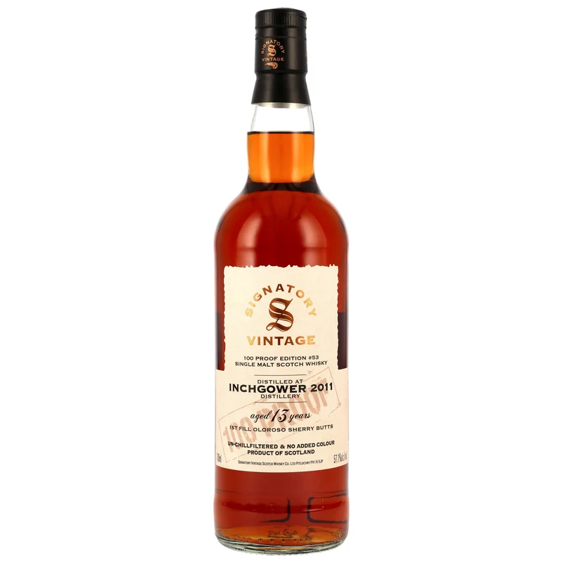 Inchgower 13 Jahre 2011/2025 100 Proof Edition #53 SV 57,1% 0,7l