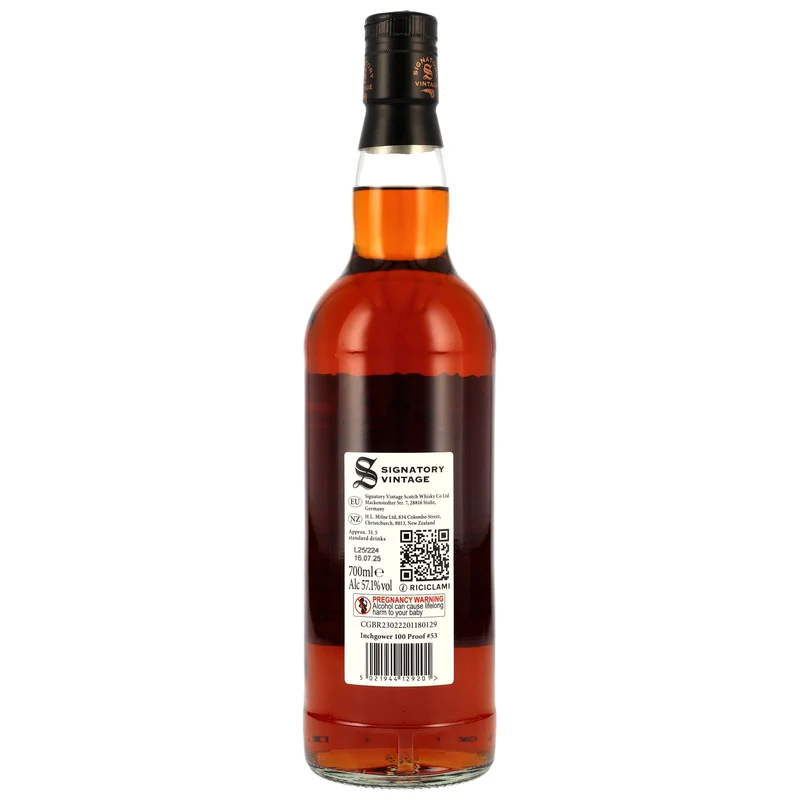 Inchgower 13 Jahre 2011/2025 100 Proof Edition #53 SV 57,1% 0,7l