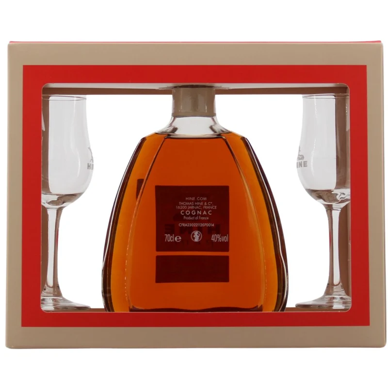 Hine Rare Cognac Geschenkverpackung 40% 0,7l