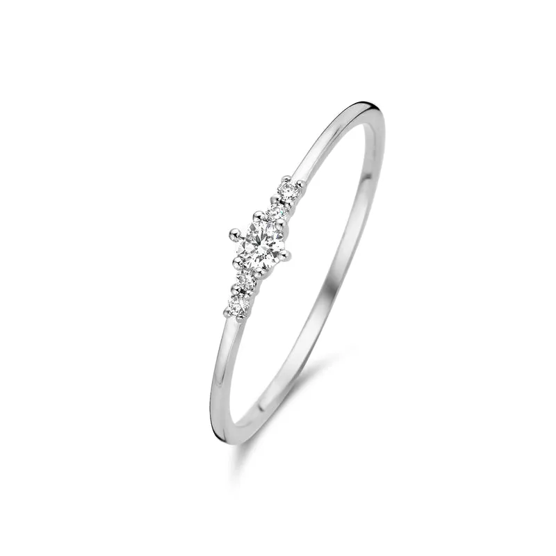 FAITH RING 0,102Ct Wvs 14K