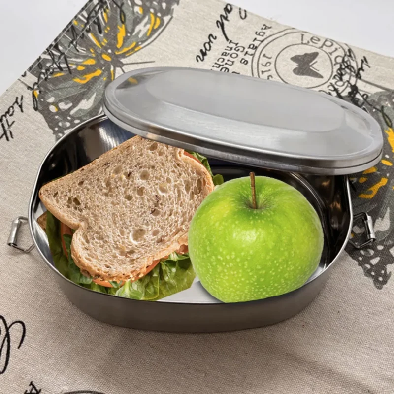 Niedliche Brotdose aus Edelstahl individuell mit deinem Namen bedruckt