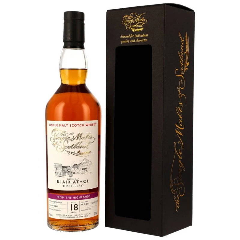 Blair Athol 2006/2025 18 Jahre SMoS PX Sherry Hogshead #40245 47,1% 0,7l