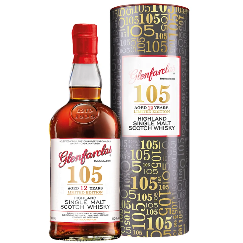Glenfarclas 105 12 Jahre The Hourglass Limited Edition 60% 0,7l