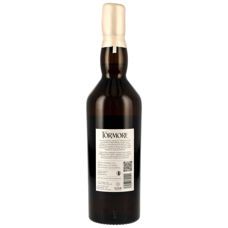 Tormore 2003/2025 21 Jahre Legacy Series Bourbon Single Cask #638 44,9% 0,7l