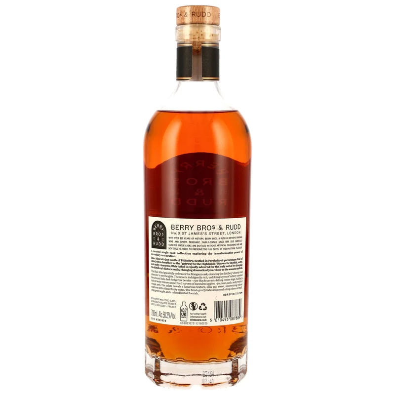 Blair Athol 2013/2025 12 Jahre Berry Bros & Rudd Margaux Finish #303639 58,2% 0,7l