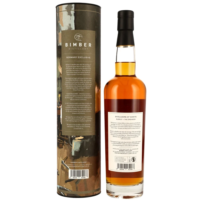 Bimber Shoulders of Giants 2025 Rudolf Fino Sherry Cask #540/39 57,6% 0,7l