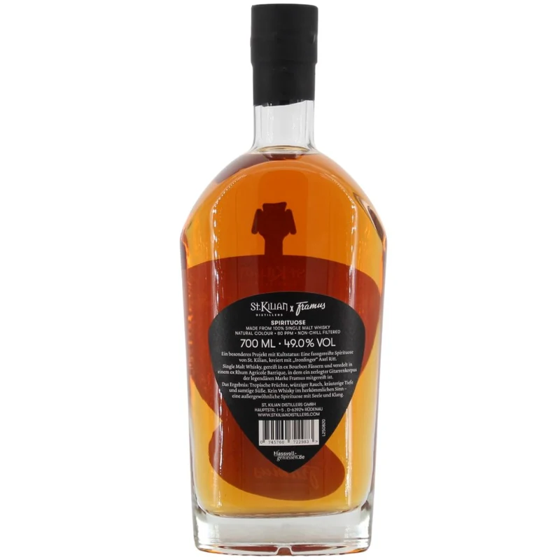 St.Kilian x Framus Ironfinger Edition Single Malt Whisky 49% 0,7l