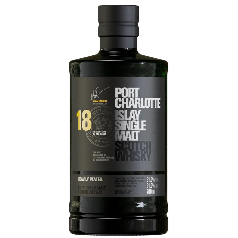 Port Charlotte 18 Jahre 51,5% 0,7l