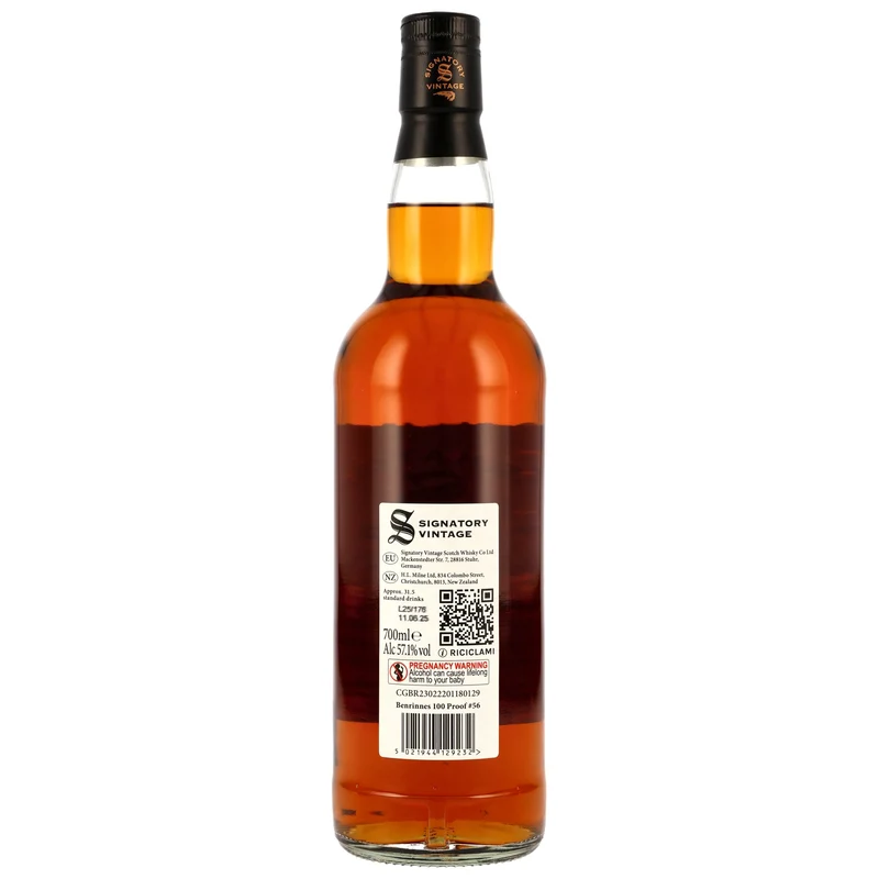 Benrinnes 13 Jahre 2012/2025 Oloroso Sherry Butts SV 100 Proof Edition #56 57,1% 0,7l