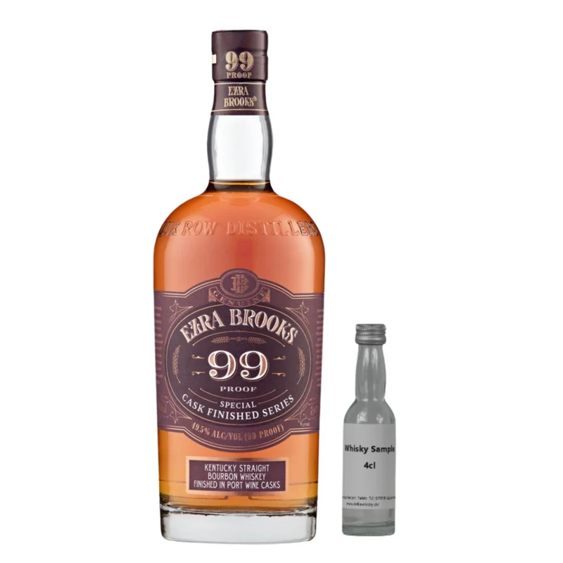 SAMPLE 4cl Ezra Brooks 99 Port Cask Finish 49,5%