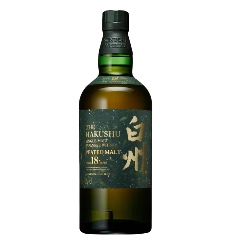 Hakushu 18 Jahre Single Malt Whisky Peated Malt 48% 0,7l