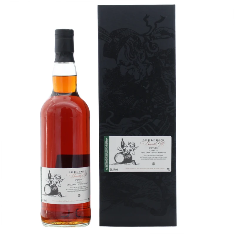 Breath Of Speyside 15 Jahre 1st Fill Oloroso Butt Adelphi 58,1% 0,7l