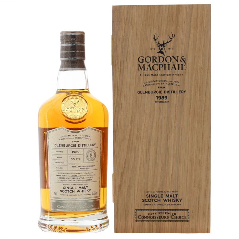 Glenburgie 1989/2021 Gordon & MacPhail #2526 Conoisseures Choice 55,2% 0,7l