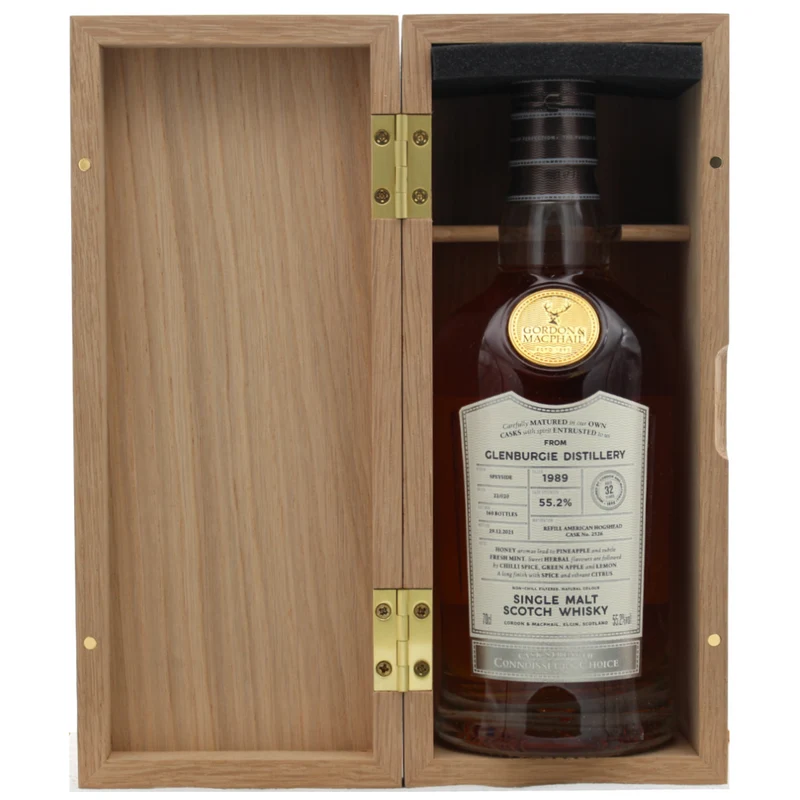 Glenburgie 1989/2021 Gordon & MacPhail #2526 Conoisseures Choice 55,2% 0,7l