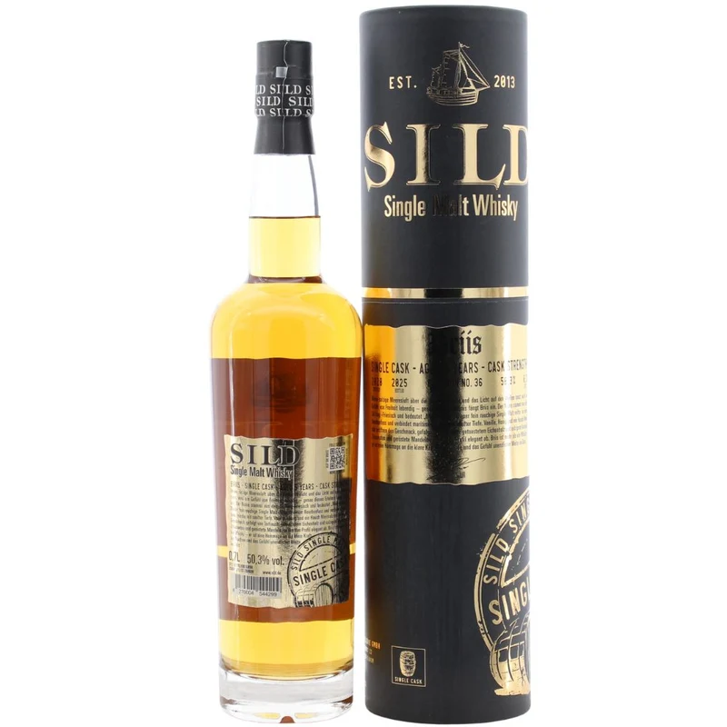 Sild Single Malt Whisky Briis Single Cask Strength 50,3% 0,7l