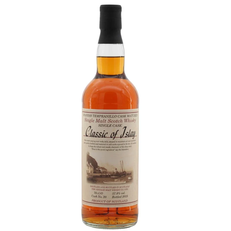 Classic of Islay Limited Edition Spanish Tempranillo Cask #20 57,8% 0,7l
