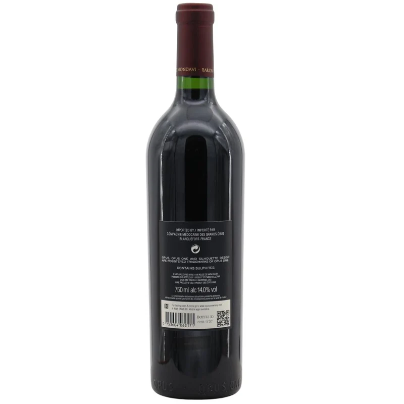 Opus One Napa Valley Vin Rouge 2017 14% 0,75l