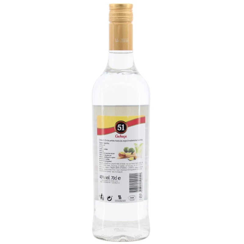 Cachaca 51 40% 0,7l