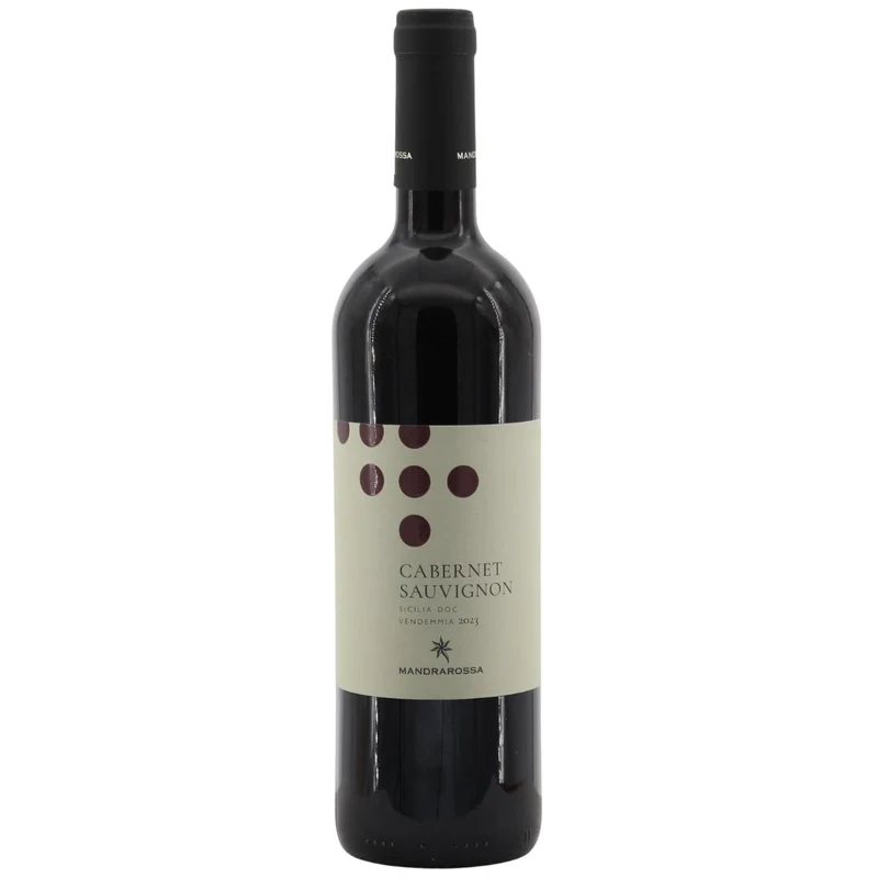 Cabernet Sauvignon Sicilia DOC Vendemmia 2023 Mandrarossa 13,5% 0,75l