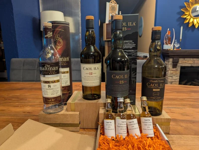 Caol Ila Distillers Edition 1993 Sampleset ~45,7%