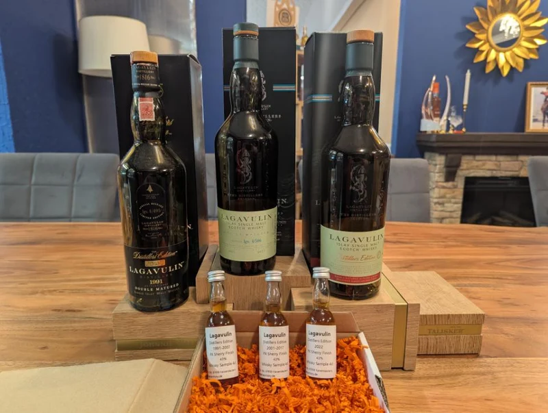 Lagavulin Distillers Edition 1991 Sampleset 43%