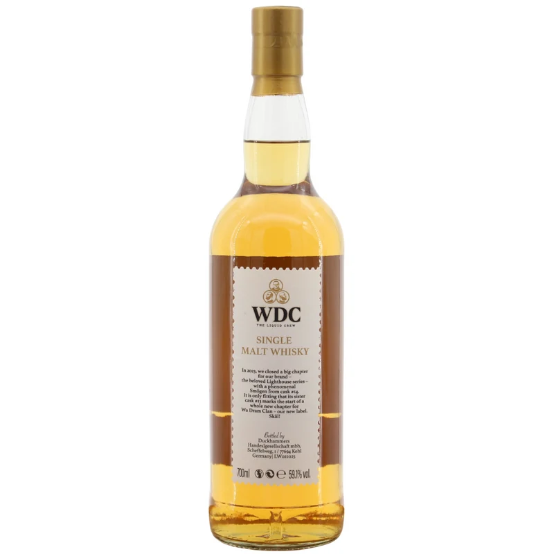Smögen 10 Jahre 2014/2025 Swedish Single Malt Whisky Single Cask#13 WDC 59,1% 0,7l