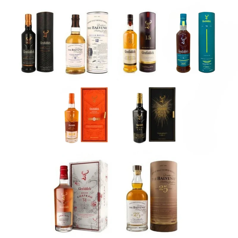 Balvenie und Glenfiddich Tasting mit Mike Labs - 8 Drams 19.9. um 19Uhr