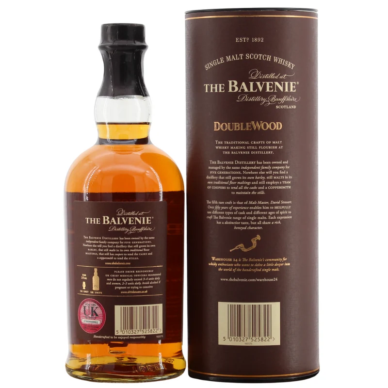 Balvenie 17 Jahre DoubleWood (Bottled 2018) 43% 0,7l