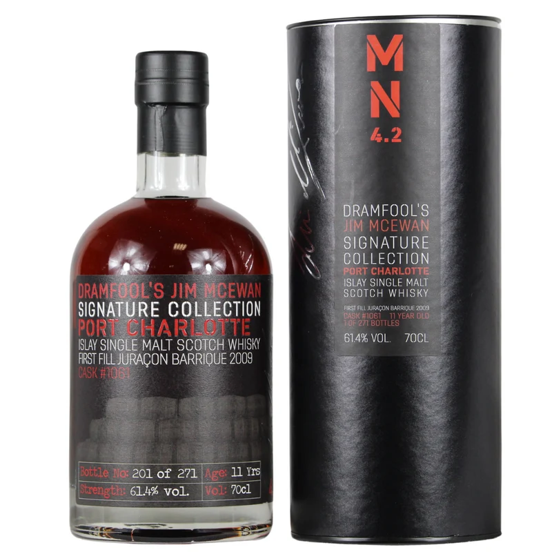Jim McEwan Signature Collection Port Charlotte 2009 1st Fill Juracon Barrique 61,4% 0,7l