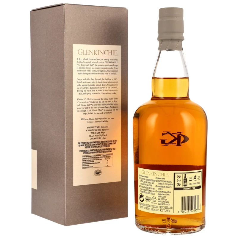 Glenkinchie 12 Jahre 43% 0,7l