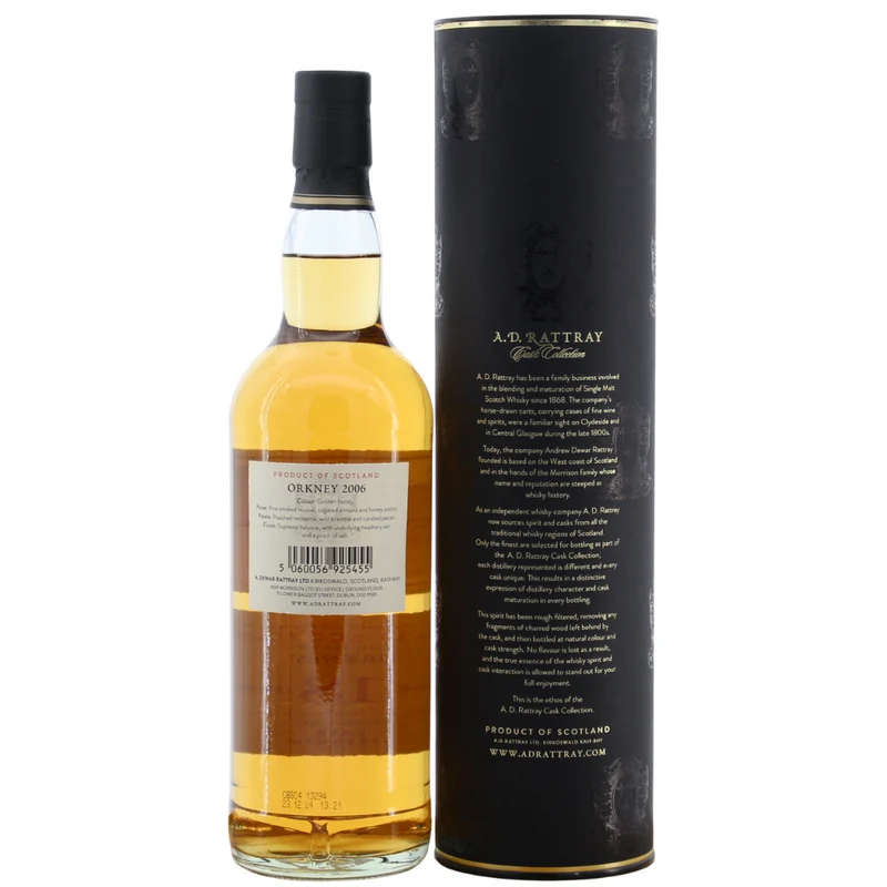 Orkney 18 Jahre 2006/2024 A.D.Rattray 58,4% 0,7l