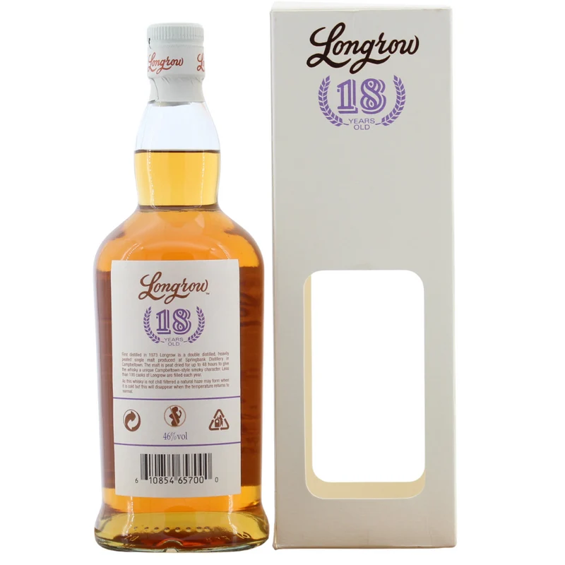 Longrow 18 Jahre (Abfüllung 2015) 46% 0,7l