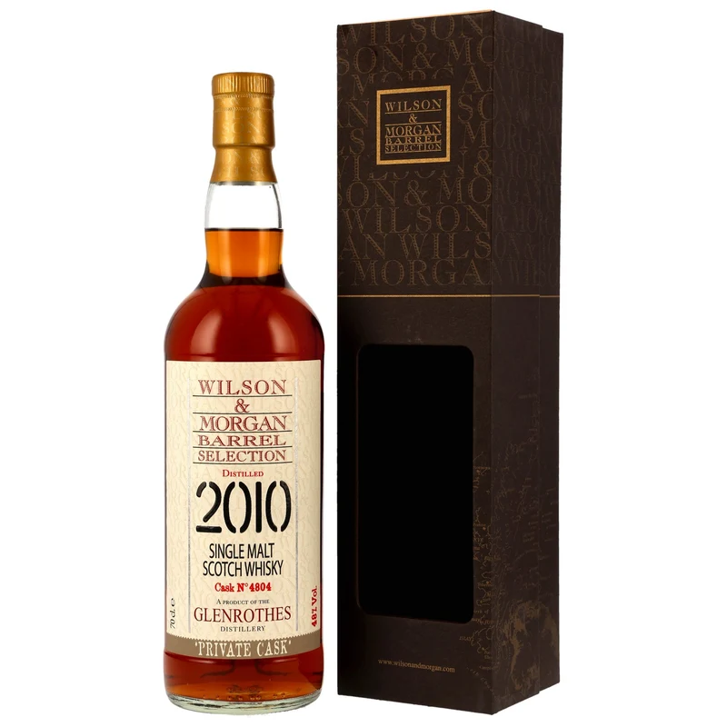 Glenrothes 13 Jahre 2010/2024 1st Fill PX Sherry Finish Wilson & Morgan 48% 0,7l