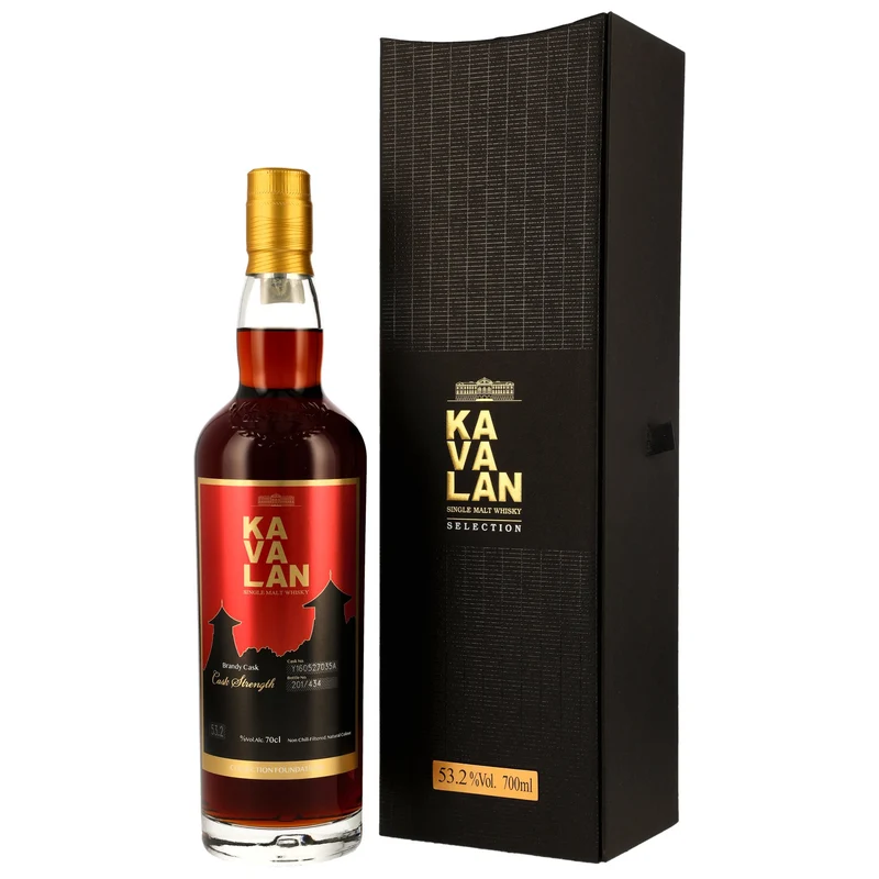 Kavalan Brandy Cask #Y160527035A Foundations 53,2% 0,7l