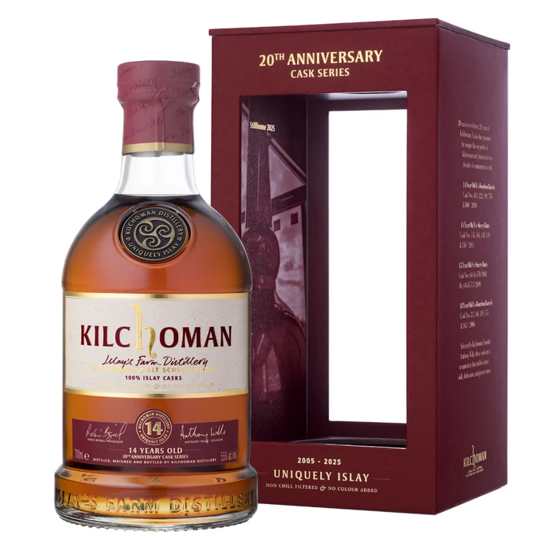 Kilchoman 14 Jahre 20th Anniversary Cask Series Ex-Sherry Casks 55% 0,7l