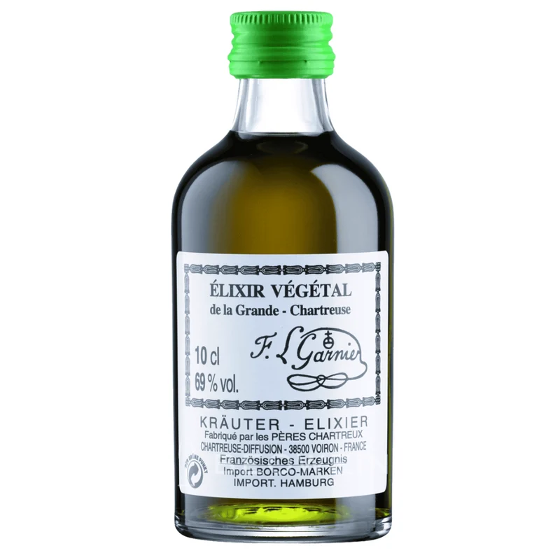 Chartreuse Élixier Végétal Likör 69% 0,1l