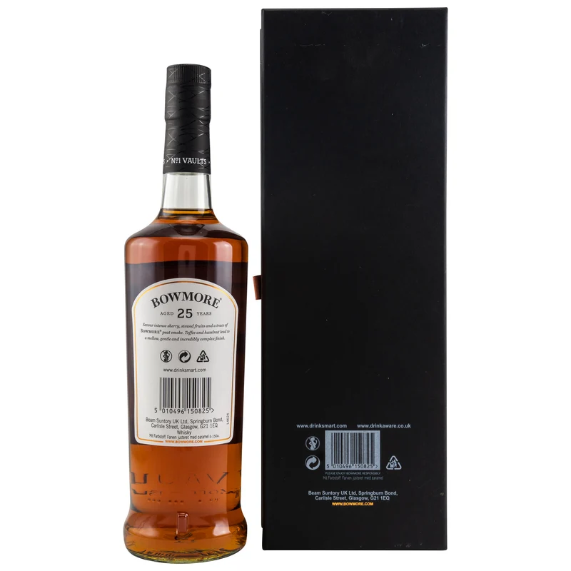 Bowmore 25 Jahre 43% 0,7l