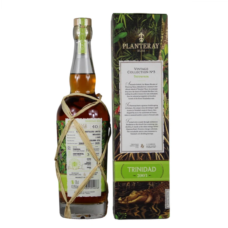Planteray Rum Trinidad 22 Jahre 03/25 One Time limited Edition 47,8% 0,7l