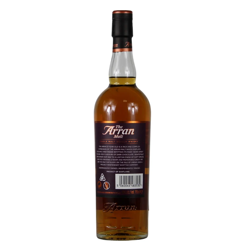 Arran 21 Jahre The Arran Malt First Release Limited Edition 46% 0,7l
