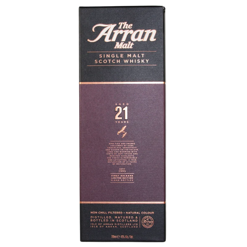 Arran 21 Jahre The Arran Malt First Release Limited Edition 46% 0,7l