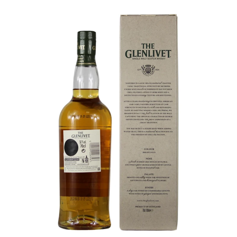 Glenlivet Nadurra 16 Jahre Single Malt Whisky 56,1% 0,7l