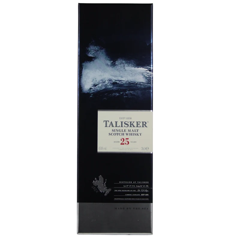 Talisker 25 Jahre 45,8% 0,7l (alte Edition)