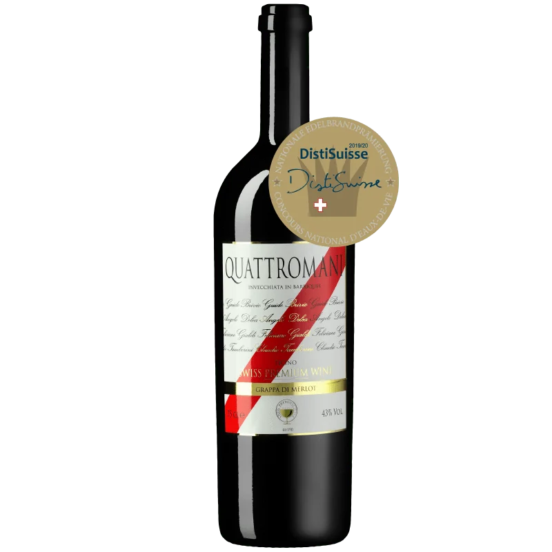 Quattromani Ticinese Grappa